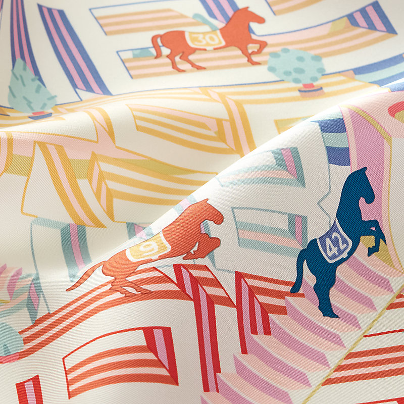 HERMES HORSE CLUB DE CYCLISME スカーフ Hermes Scarf 45cm 